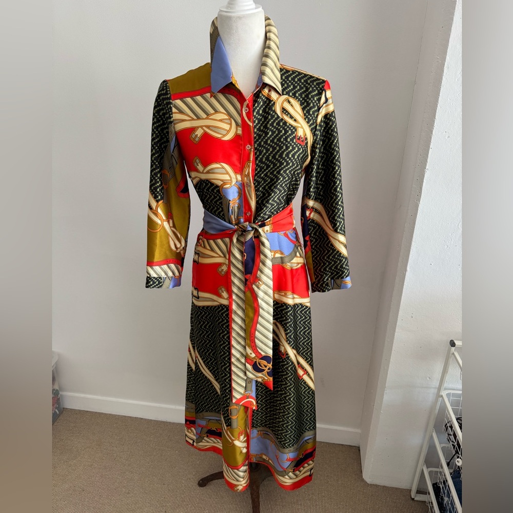 Zara Midi Shirt dress